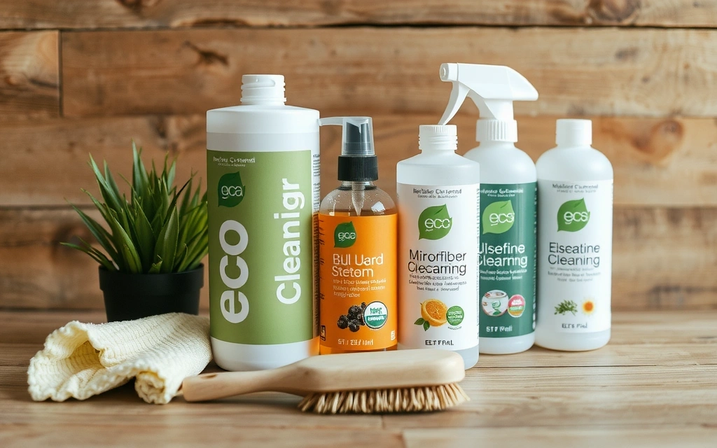 Ekologické čisticí prostředky a vybavení