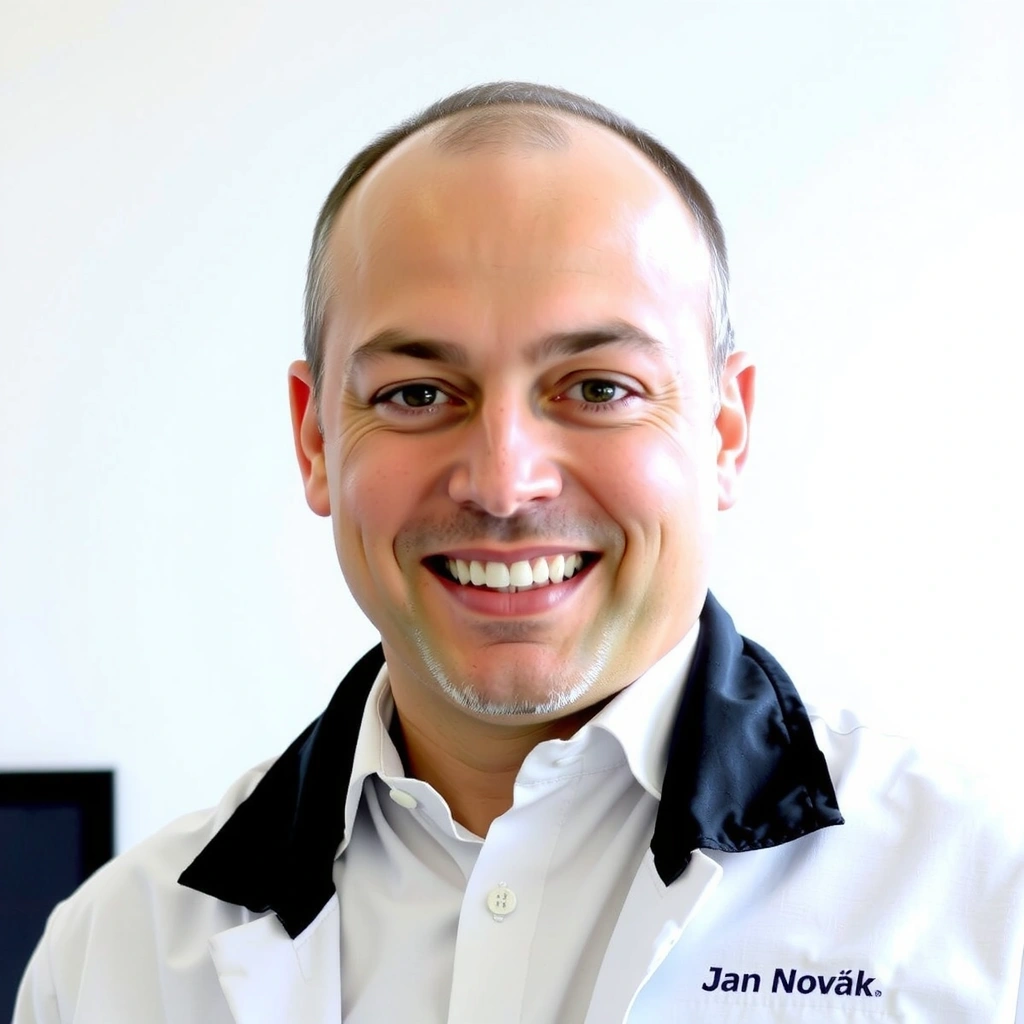 Portrét Jana Nováka, zakladatele YourClean, s úsměvem.