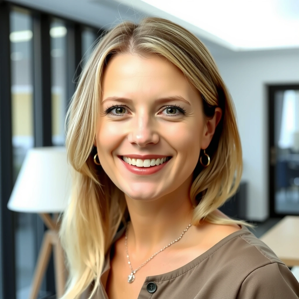 Portrét Kateřiny Růžičkové, vedoucí týmu YourClean, s energickým úsměvem.