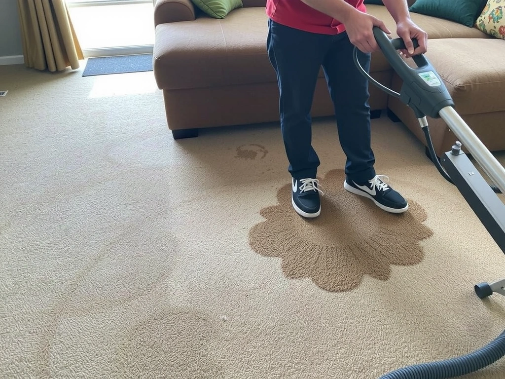 Hloubkové čištění koberců a čalounění s parním čističem